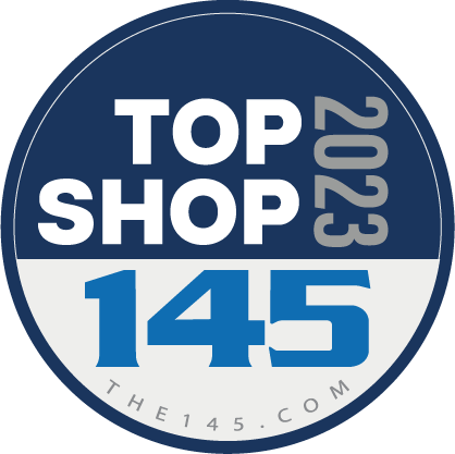 Top Shops 2023 Winners badge